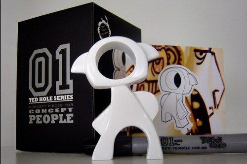 Toy Art Project — Ted Hole — peça 5